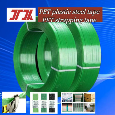PET plastic strapping PET plastic steel strapping Electric hot melt bonding Tensile force 200-1500KG