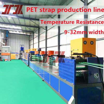 Double Embossing Pet Belt Production Line with Automatic Weighing and Winding Machine
