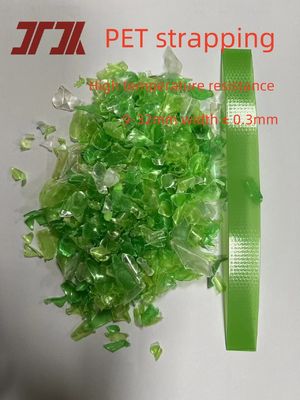 Green Color customized Pet Strapping Band Plastic Belt for Pallet Brick Packing