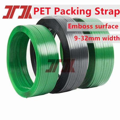 Wholesale 9-25mm PET plastic steel strap PET strapping strap PET strapping strap for heavy product strapping