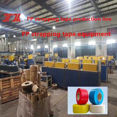 Plastic Machinery Twin Screw PP Strapping Production Line PP Strapping Machine 200-300m/min Line Speed