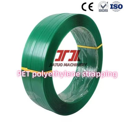 Pet Strap Band Roll Green embossing Packing Belt Strapping 1608 PET Packing Straps