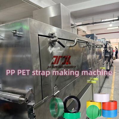 5-19mm PP Strap Plastic Packing Belt Extruder Making Production Line With Automatic Winder