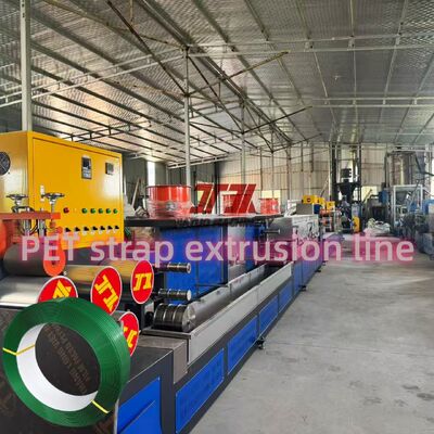 9-32mm PET Packing Belt Manufacturing Machine Make Embossed Smooth Packing Belt