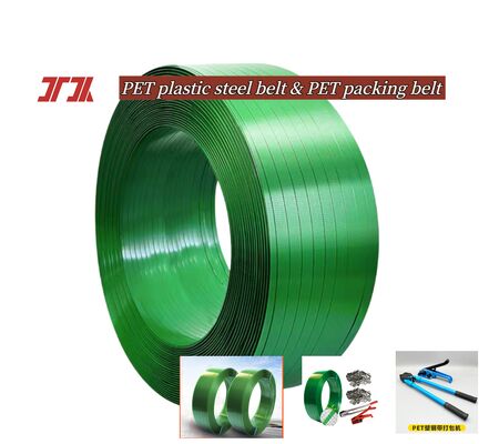 PP / PET strapping 9-25mm PET plastic strapping for handheld pneumatic strapping machines