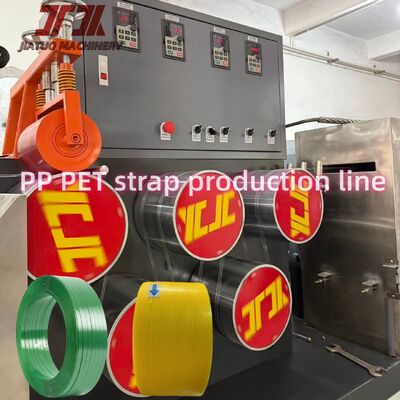 High-speed Pet Packing Belt Making Machine With 4.5m2 Filter Area And Automatic Winder
