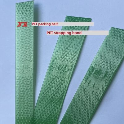 9-25mm PET strapping band green PET strapping band PET packaging strap for brick factories
