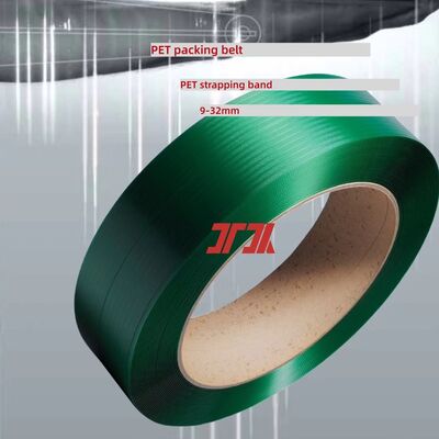 9-32mm PET plastic steel belt PP PET packaging strap made from 100% recycled PET material