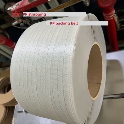 High-speed PP strapping 5-19mm transparent PP PET plastic strapping with 100% PP polypropylene