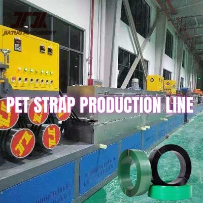 9-32mm Automatic Single-screw Pet Strip Production Line With GUOMAO Reducer