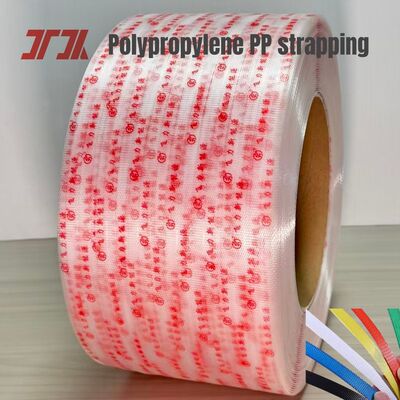 5mm 12mm Bright Color PP Strapping Packing Band Use For Cartons Packing