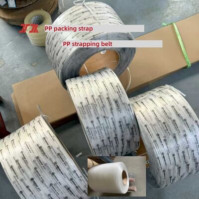 PP Packing belt 5–12 mm Sandwich Style PP Strapping for High-speed strapping machine