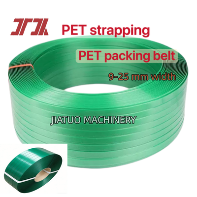 Otomatik PET Çemberleme Bandı 16mm PET Ambalaj Çemberi Pnömatik Çemberleme Makineleri İçin