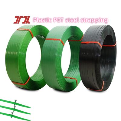 9-32mm Polyester PET Ambalaj Kemeri Yüksek Gerginlikli Çelik Kemeri Değiştir 350-1100kgf
