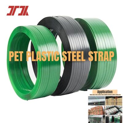 Yüksek Kalite 9-32mm Genişliği Hava Duruma Dirençli Otomatik Bağlama Makinesi İçin Öne Çıkarılmış PET Ambalaj Kemeri