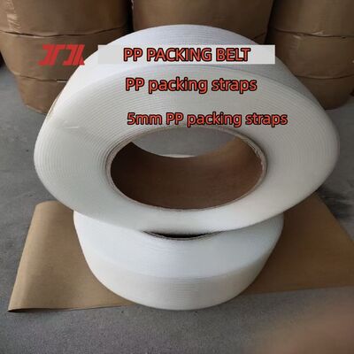 Yüksek hızlı otomatik çemberleme makinesi için 12mm PP Çemberleme Kayışı PP ambalaj kemeri