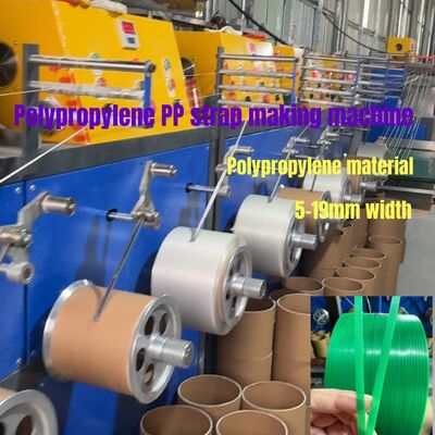 PP Kemer Yapma Makinesi JTPP-110 220-250kg/h Otomatik Ekran Değiştiricisi 4 Kemer 5-19mm