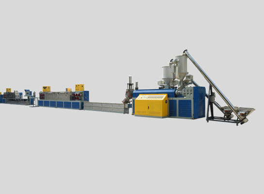 PLC PP Strap Band Extrusion Line Bottle Flakes PP Strapping Band Extruder