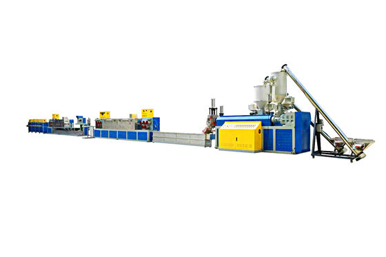 Packaging machinery 5-19mm PP strapping production line PP strapping production equipment with high speed extrusion equipment