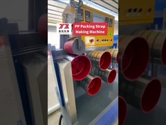 Otomatik PP Kayış Bandı Ekstrüzyon Hattı PLC Kontrol Polyester PP Kayış Yapma Makinesi