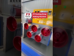 Tek Vidalı 2 Kayış PP Kayış Yapma Makinesi 300-380kg / H PP Kayış Ekstrüzyon Hattı