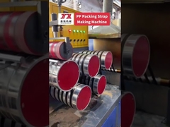 Otomatik 100kw PP Çember Yapma Makinesi 5-19mm Çemberleme Rulosu İmalatı