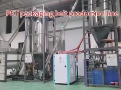 PET plastik çelik şerit üretim hattı