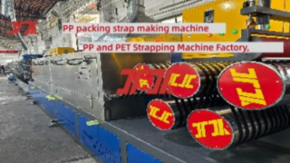 12mm PP paketleme bandı üretim hattı
