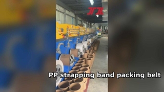 İyi düzlük, uzun uzunluk ile 5-19mm PP kayış paketleme kayışı